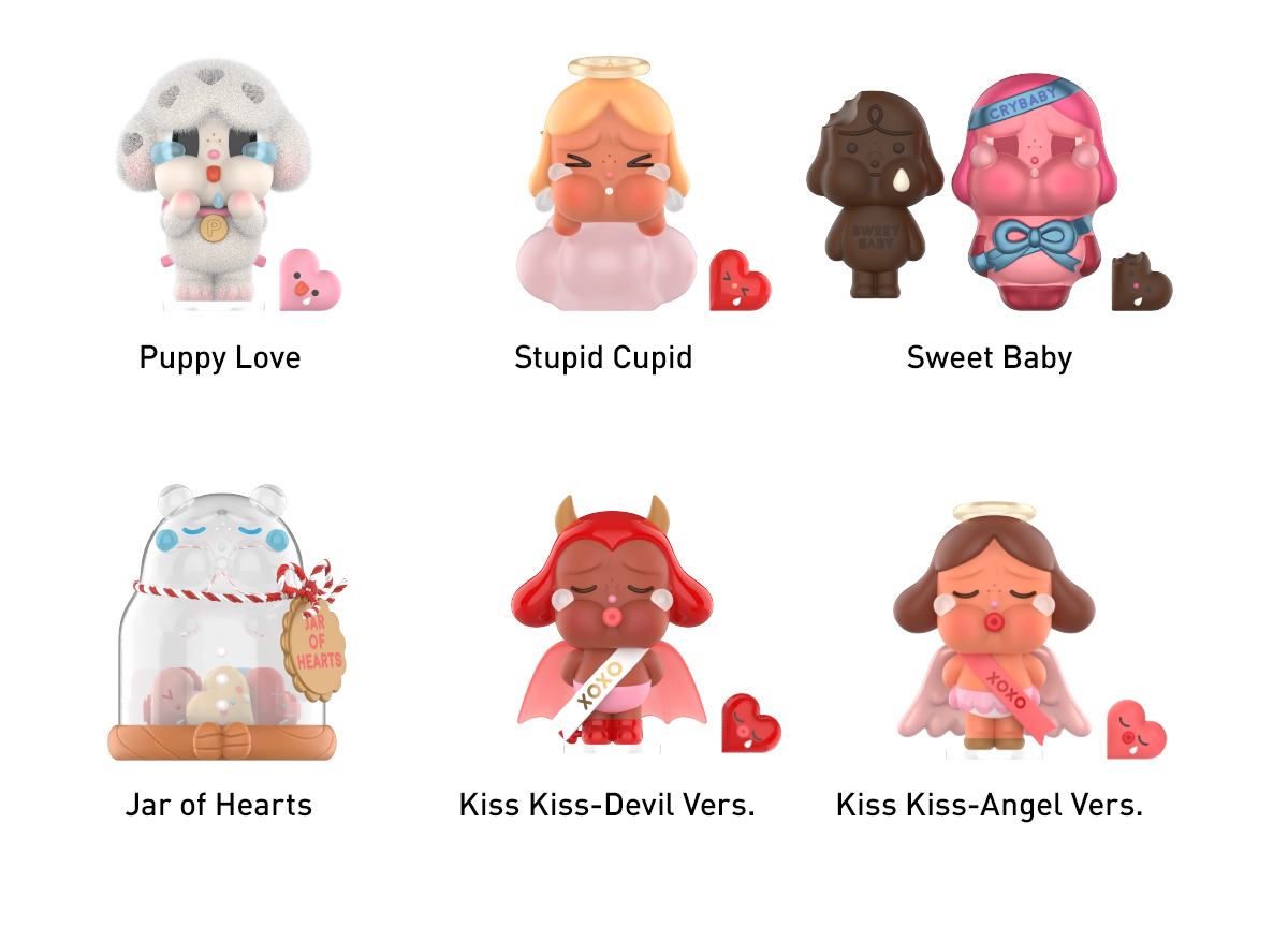 CRYBABY Crying For Love Series Figures - POP MART (Japan)