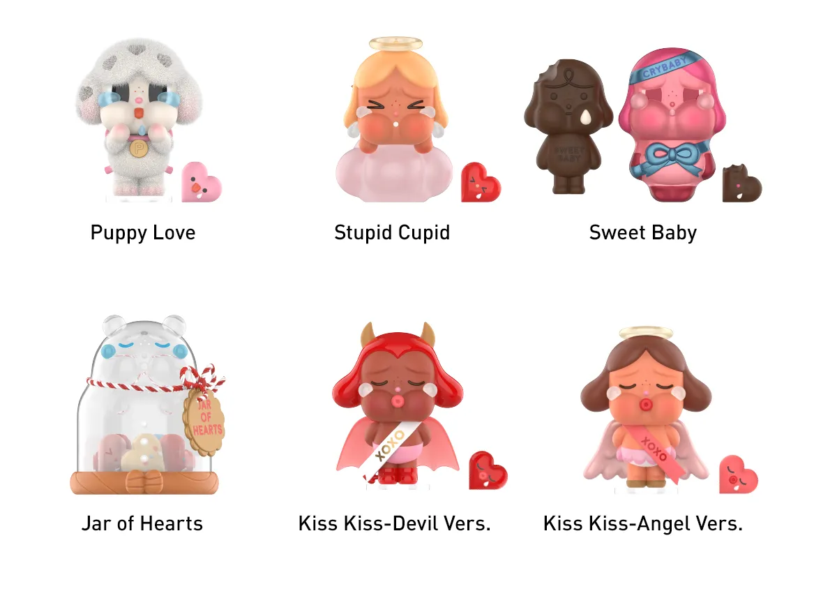 CRYBABY Crying For Love Series Figures - POP MART (Japan)