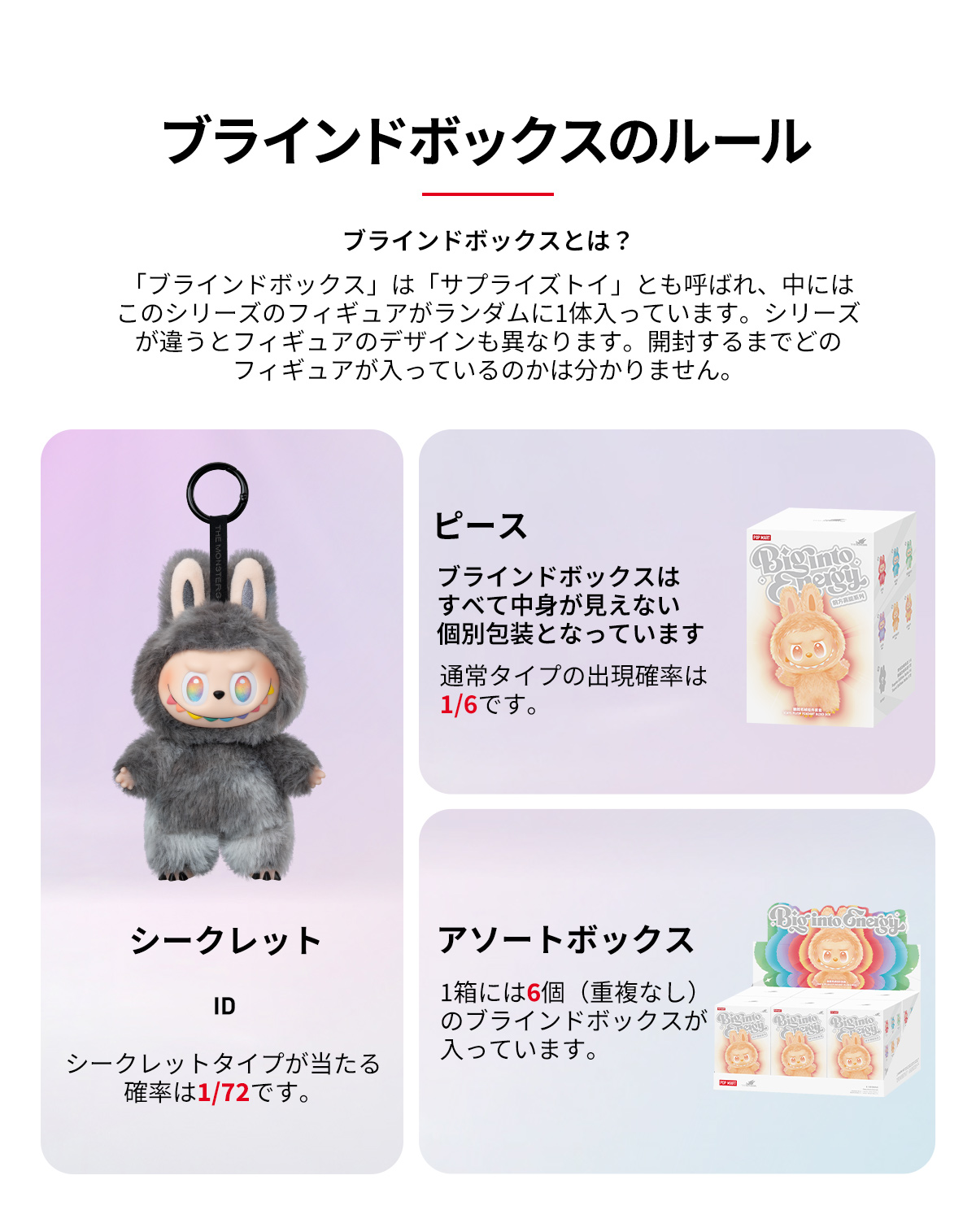 pre order] THE MONSTERS Big into Energy Series-Vinyl Plush