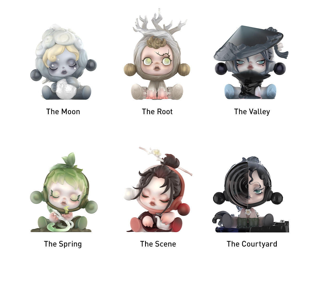その他 POPMART SKULLPANDA The Ink Plum Blossom SKULLPANDA The Ink Plum Blossom Series Figures - POP MART (Japan)