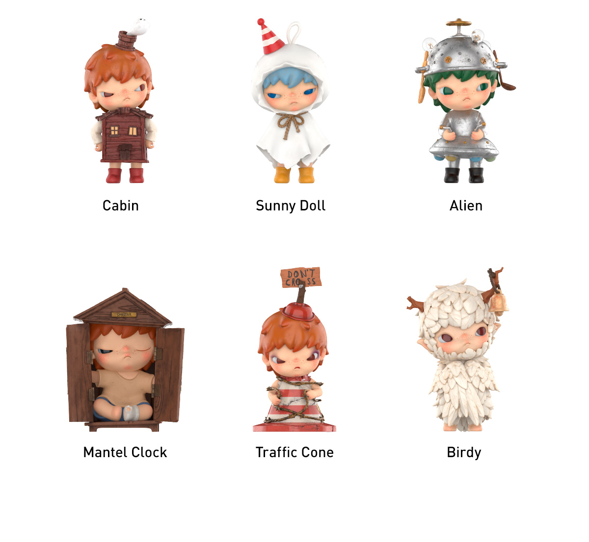 Hirono Shelter Series Figures - POP MART (Japan)