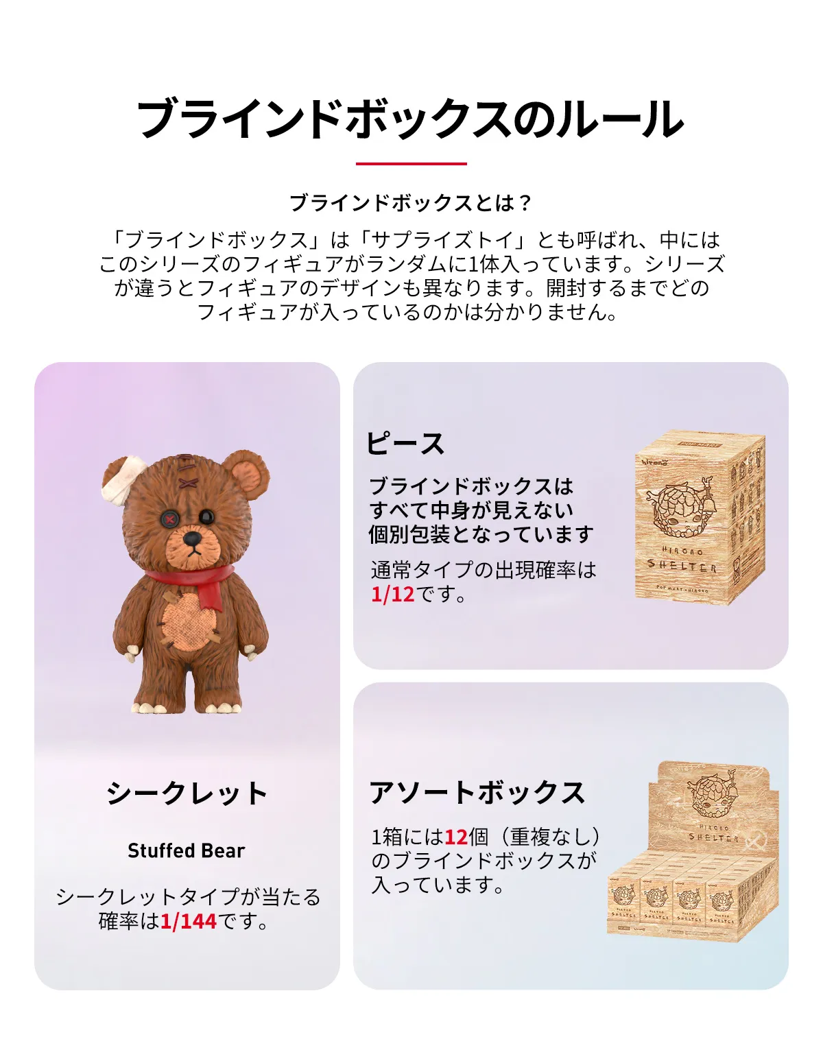 Hirono Shelter Series Figures - POP MART (Japan)