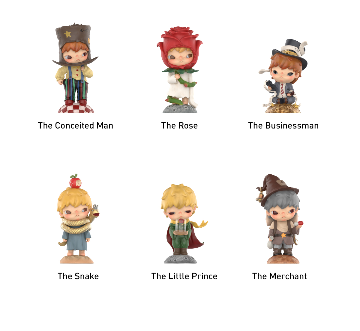 Hirono×Le Petit Prince Series Figures - POP MART (Japan)