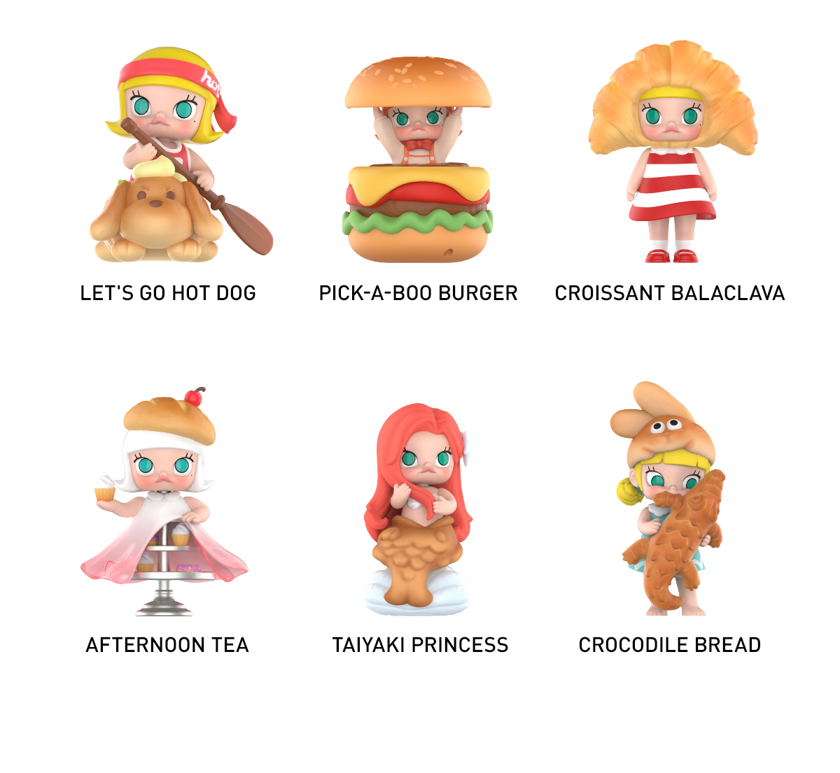 MOLLY Carb-Lover Series Figures - POP MART (Austria)