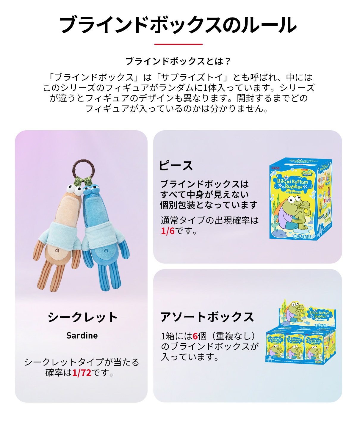 POP NOW:SpongeBob Bikini Bottom Buddies おかしなぬいぐるみシリーズ