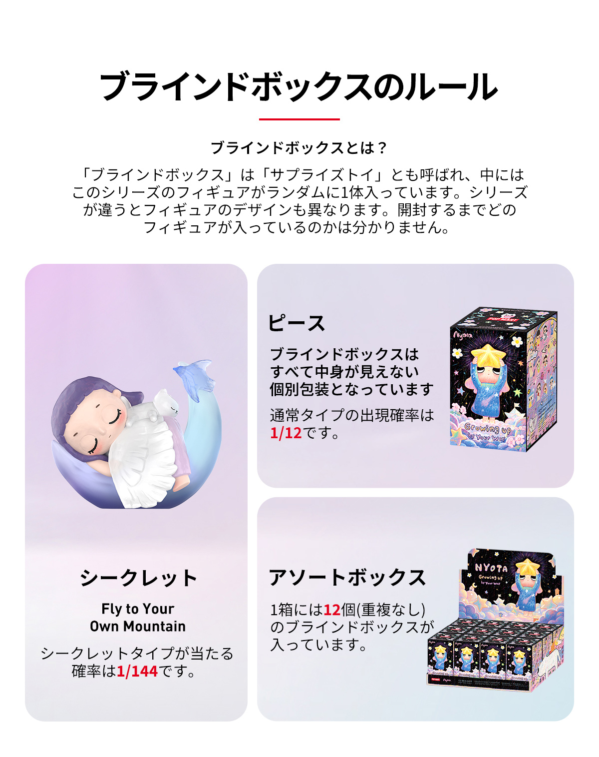 Nyota Growing up by Your Way Series Figures - POP MART (Austria)