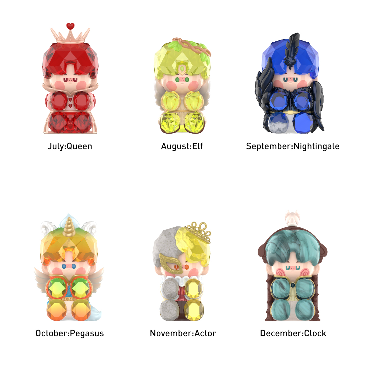 PINO JELLY Hard & Shiny Series Figures - POP MART (Japan)