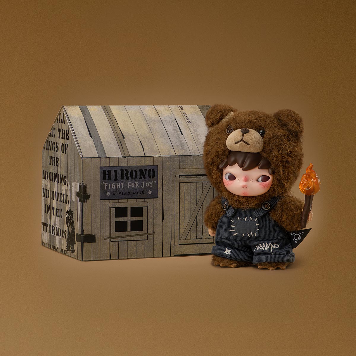 HOT HIRONO LIVING WILD FIGHT FOR JOY PLUSH LOVELY DOLL TREND