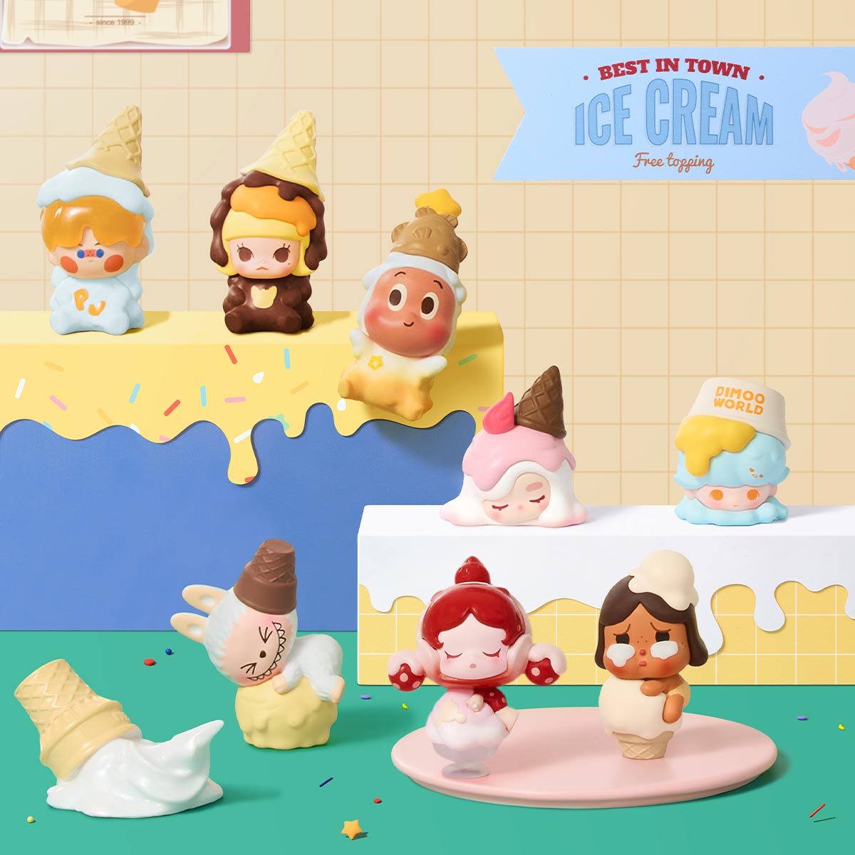 ポップマート ポップビーン アイスクリーム シリーズ ボックスセット POP BEAN Ice Cream Series Box Set - POP MART (Japan)