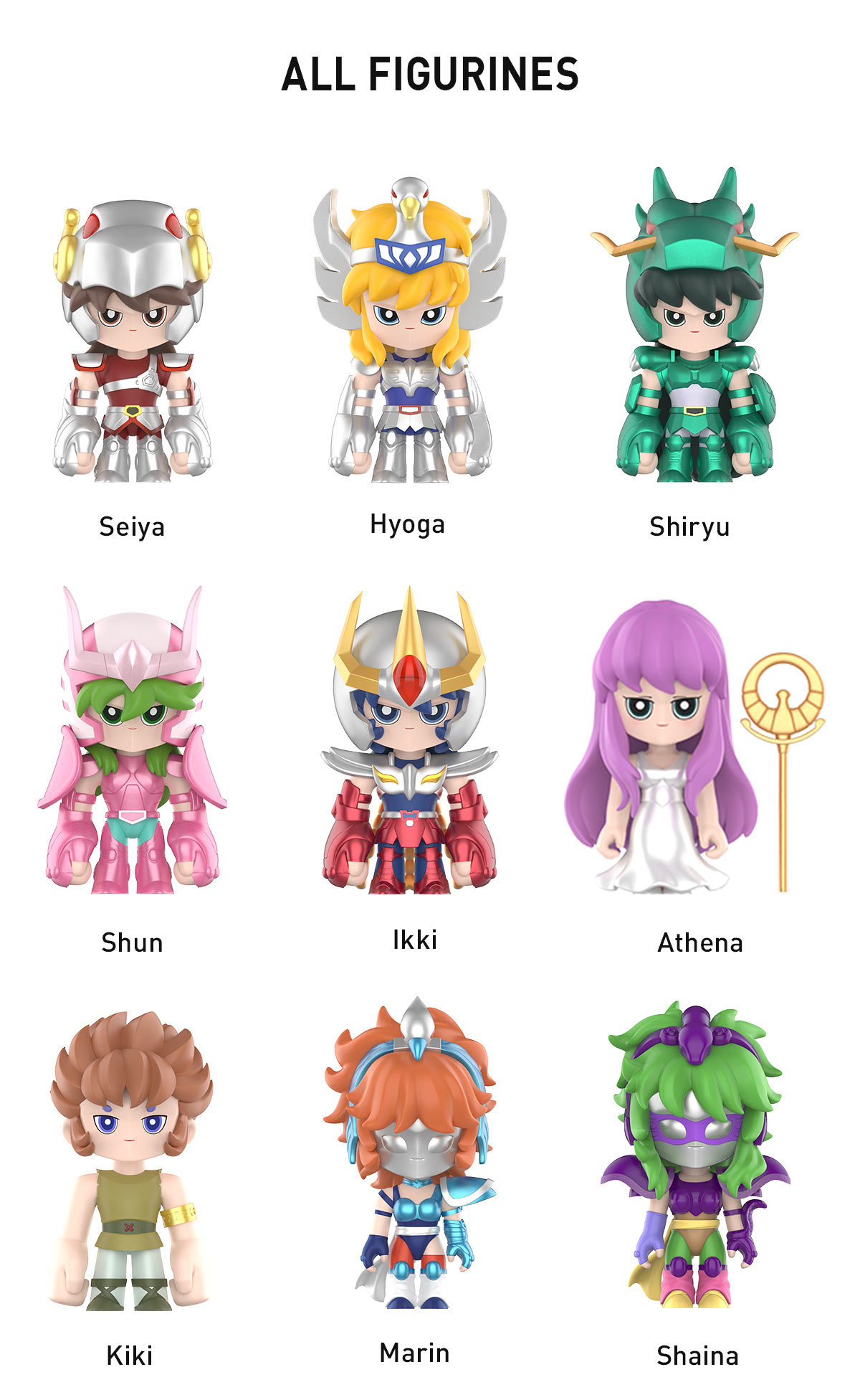 Saint Seiya Series - POP MART (Germany)