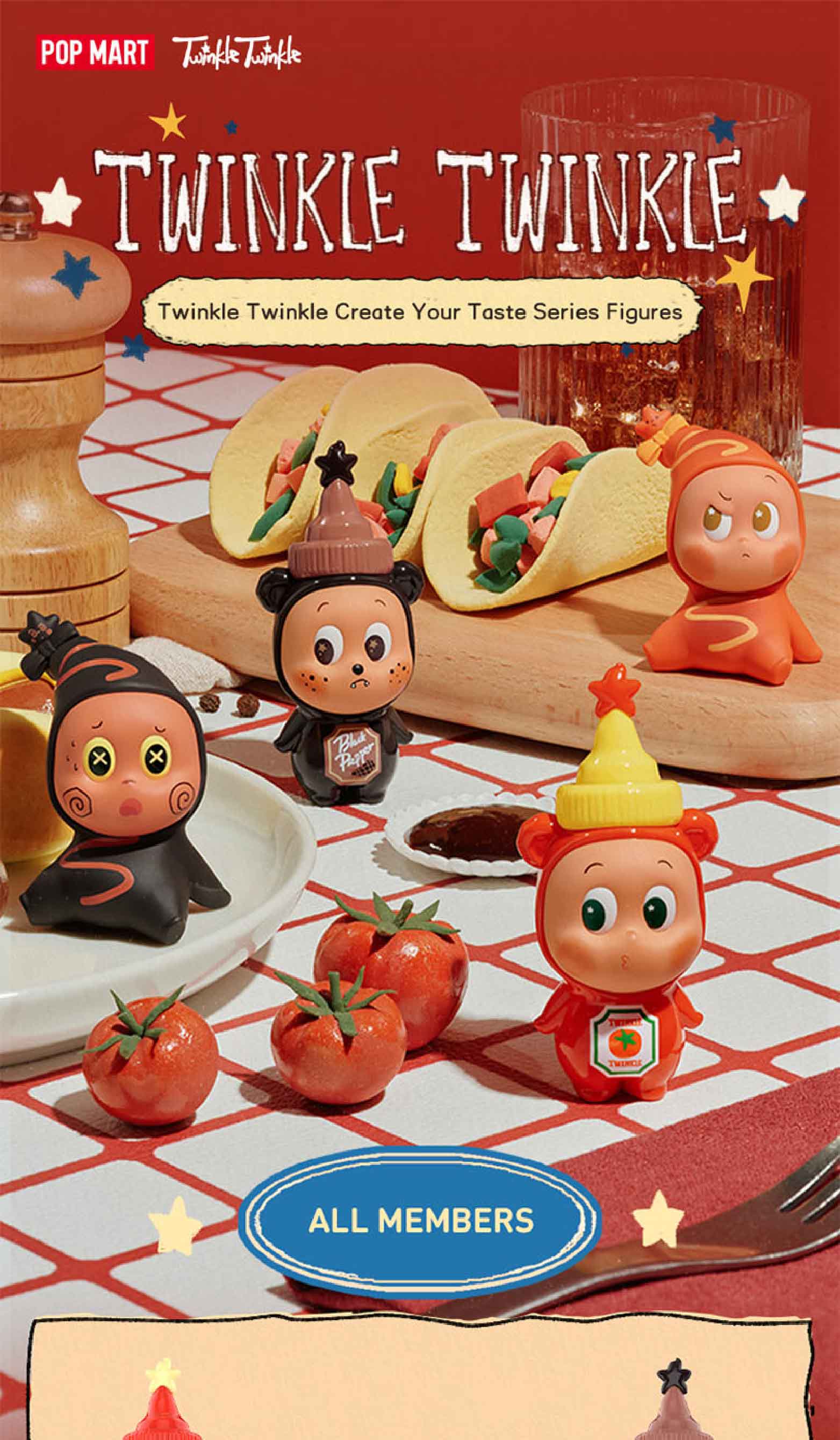 Twinkle Twinkle Create Your Taste Series Figures-B - POP MART