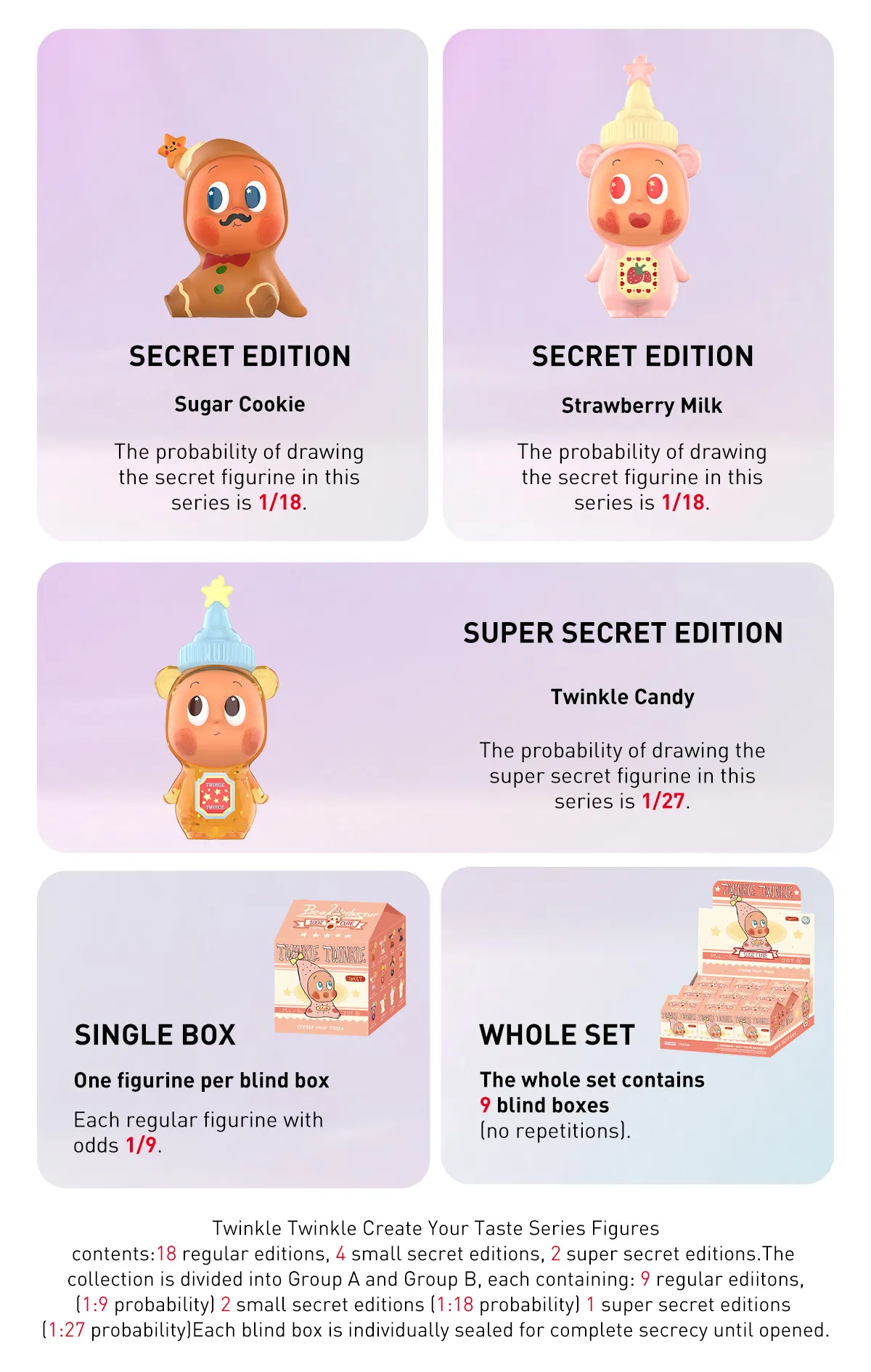 POP NOW:Twinkle Twinkle Create Your Taste シリーズ-B - POP MART 