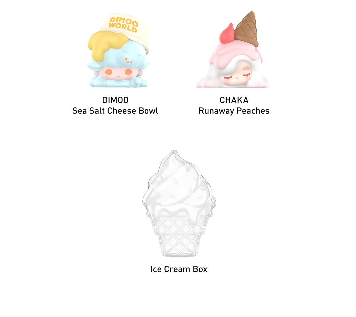 POP BEAN Ice Cream シリーズ ボックスセット POP BEAN Ice Cream Series Box Set - POP MART (United States)