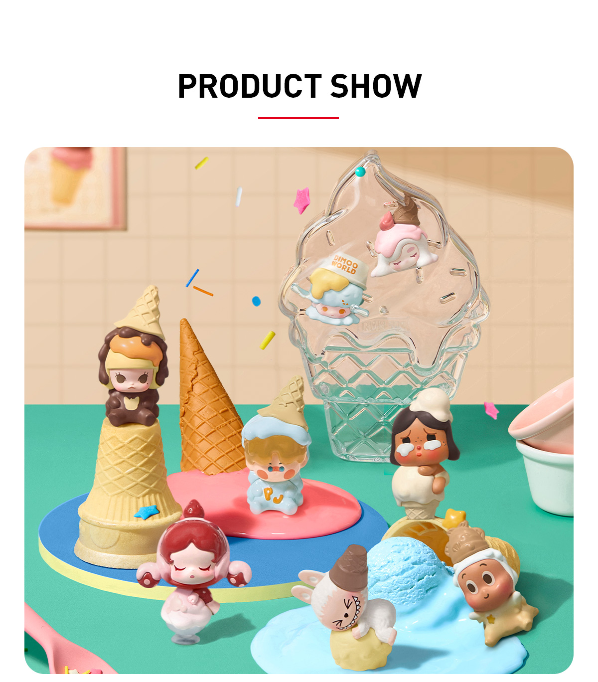ポップマート ポップビーン アイスクリーム シリーズ ボックスセット POP BEAN Ice Cream Series Box Set - POP MART (Japan)
