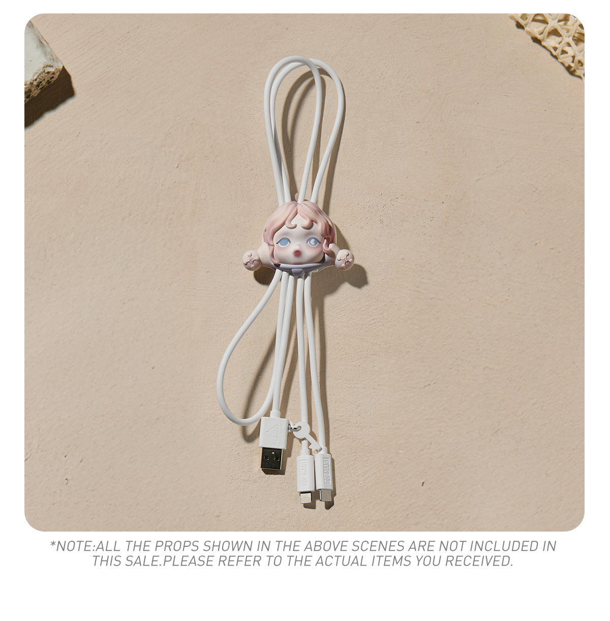 SKULLPANDA The Paradox シリーズ ケーブル　新品 SKULLPANDA The Paradox Series Cable - POP MART (United States)