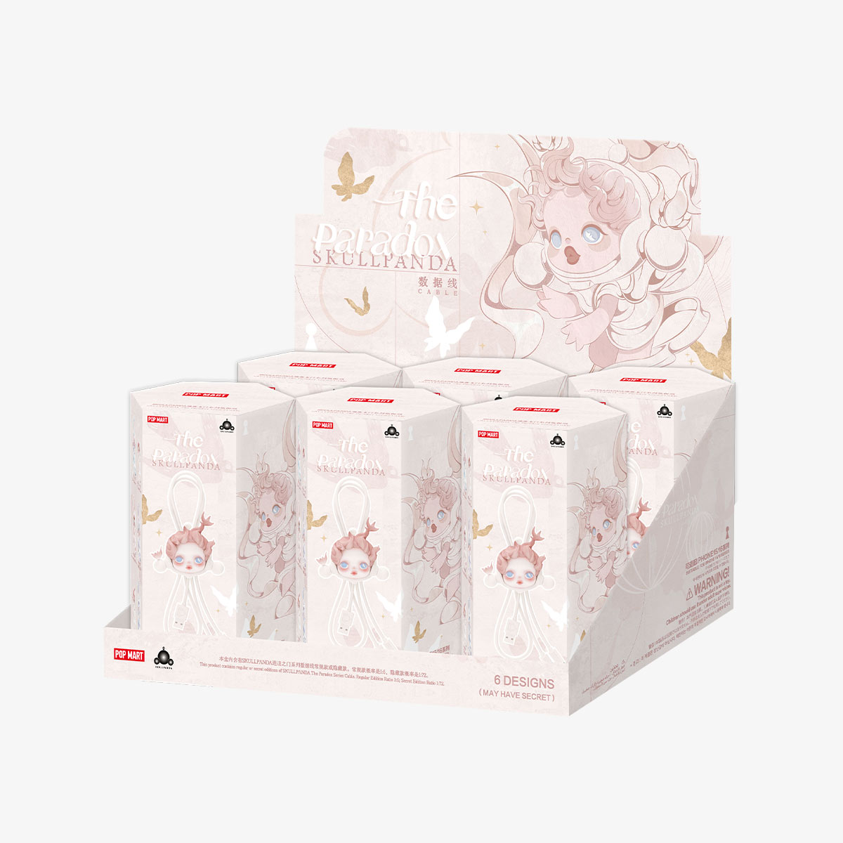 SKULLPANDA The Paradox ケーブル アソートボックス シュリ SKULLPANDA The Paradox シリーズ ケーブル - POP MART (Singapore)