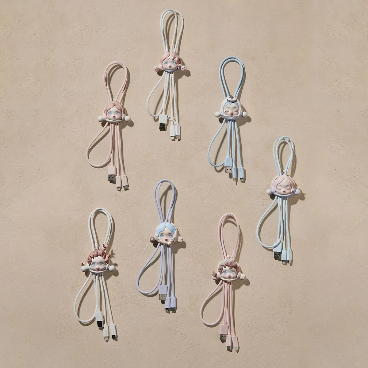 SKULLPANDA The Paradox ケーブル アソートボックス シュリ SKULLPANDA The Paradox シリーズ ケーブル - POP MART (Singapore)