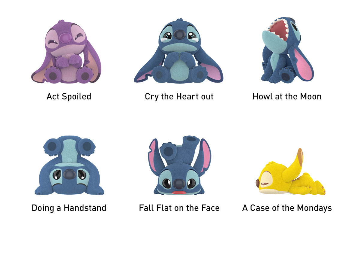 Disney Stitch Little Emotions Series Figures - POP MART (Japan 