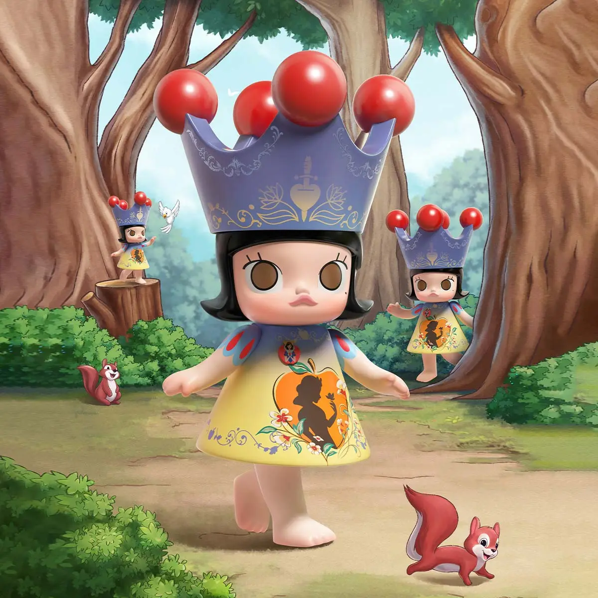 MEGA ROYAL MOLLY 400% Snow White - POP MART (Japan)