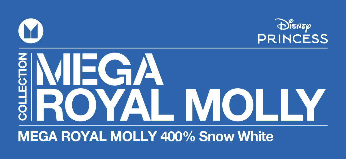 MEGA ROYAL MOLLY 400% Snow White - POP MART (Japan)
