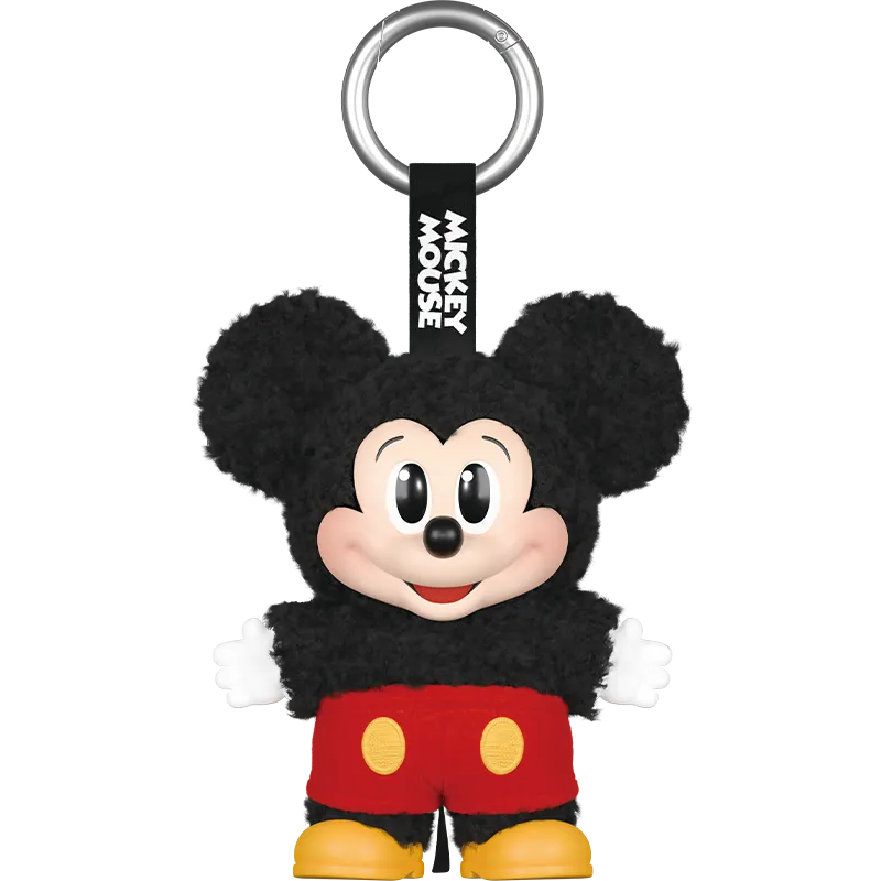 Disney Mickey Family Keychain 2個セット Mickey Family Cute Together Keychain Series Figures Whole