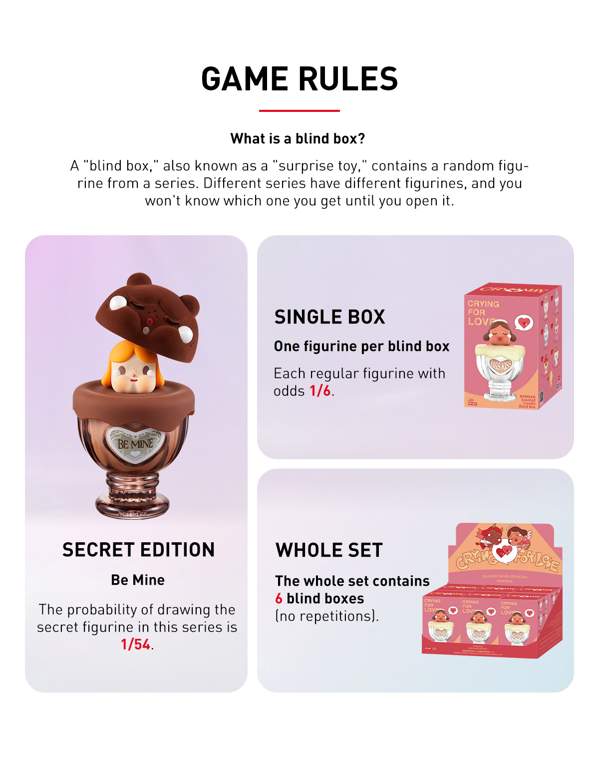 CRYBABY Cupid's Tears Series - Scented Candle Blind Box