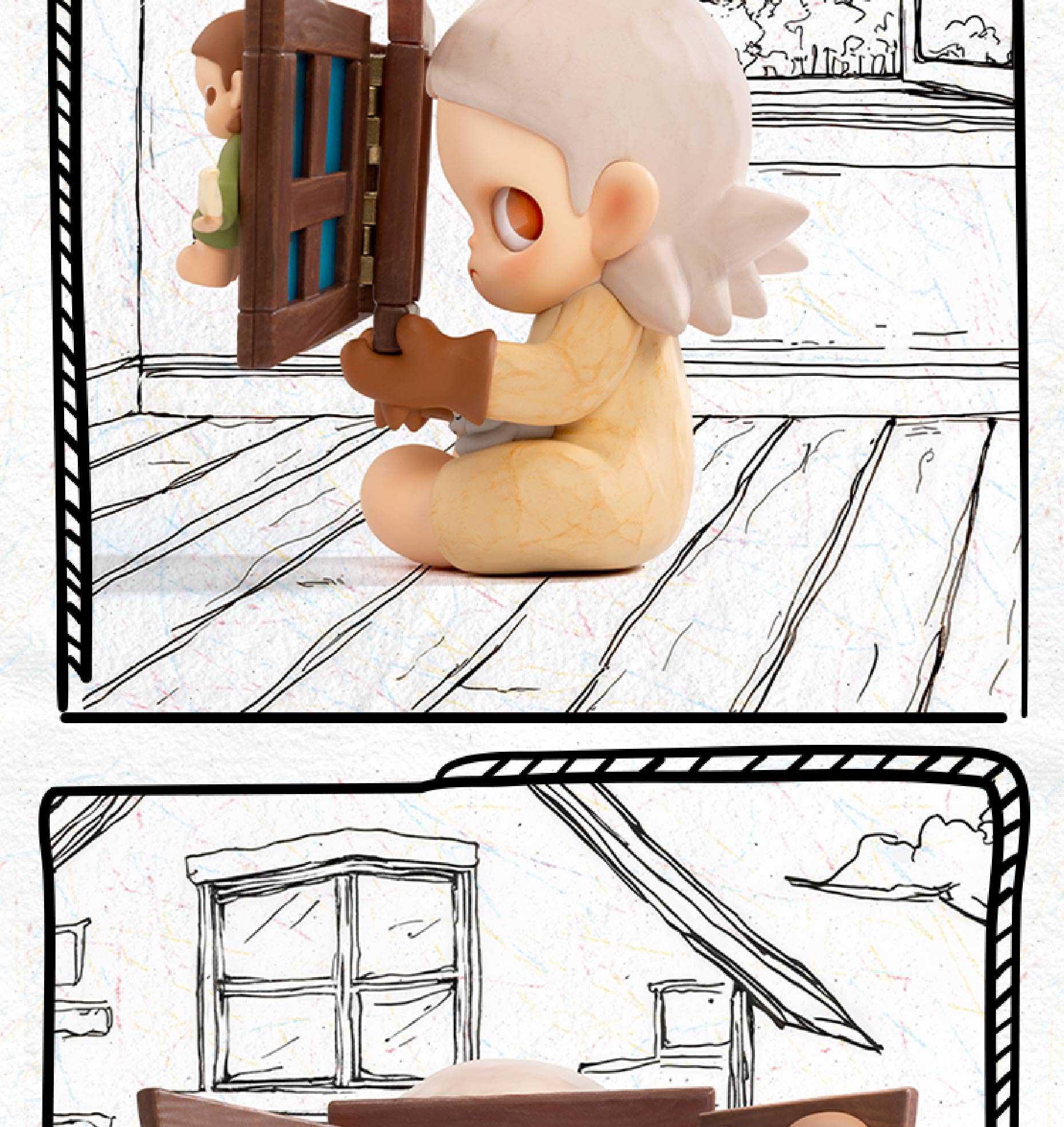 Zsiga Through Another Window Figure - POP MART (Macao, China)