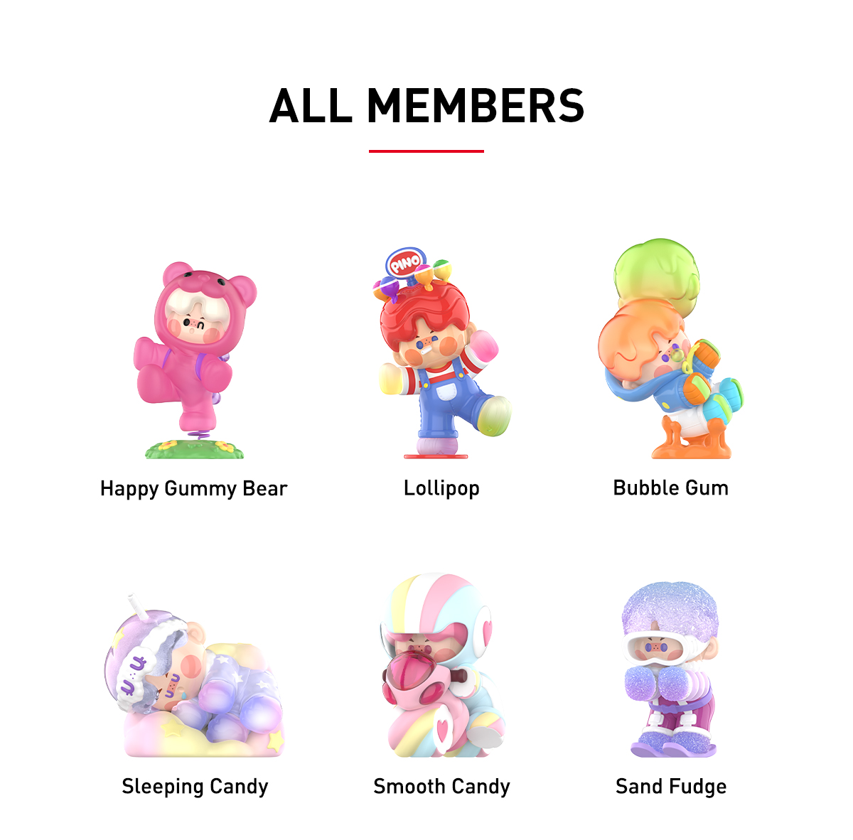 PINO JELLY Sweet Like Me Series Figures - POP MART (Japan)