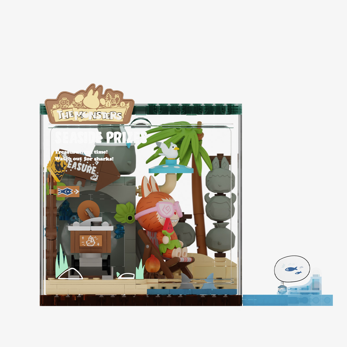 THE MONSTERS Forest Secret Base シリーズブロックフィギュア