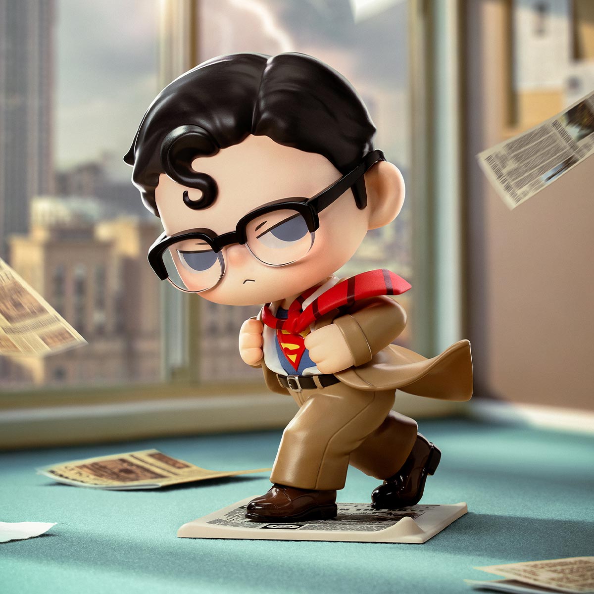 KUBO & Superman フィギュア Superman KUBO Figurine - POP MART (United States)