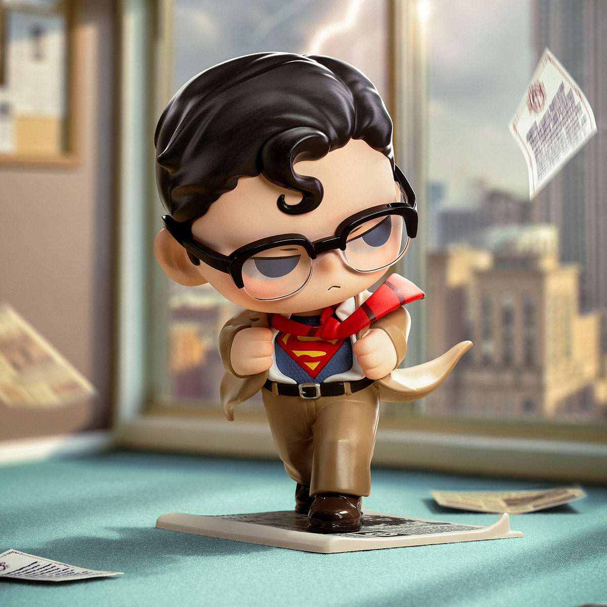KUBO & Superman フィギュア Superman KUBO Figurine - POP MART (Macao, China)