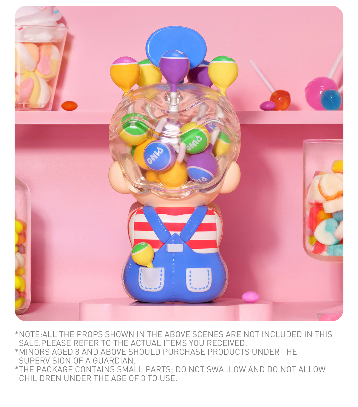 ポップマート PINO JELLY Lollipop PINO JELLY Lollipop Figurine - POP MART (Luxembourg)