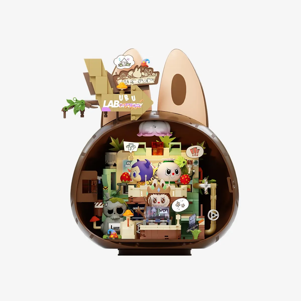 THE MONSTERS フォレスト シークレットベース シリーズ ブロック 