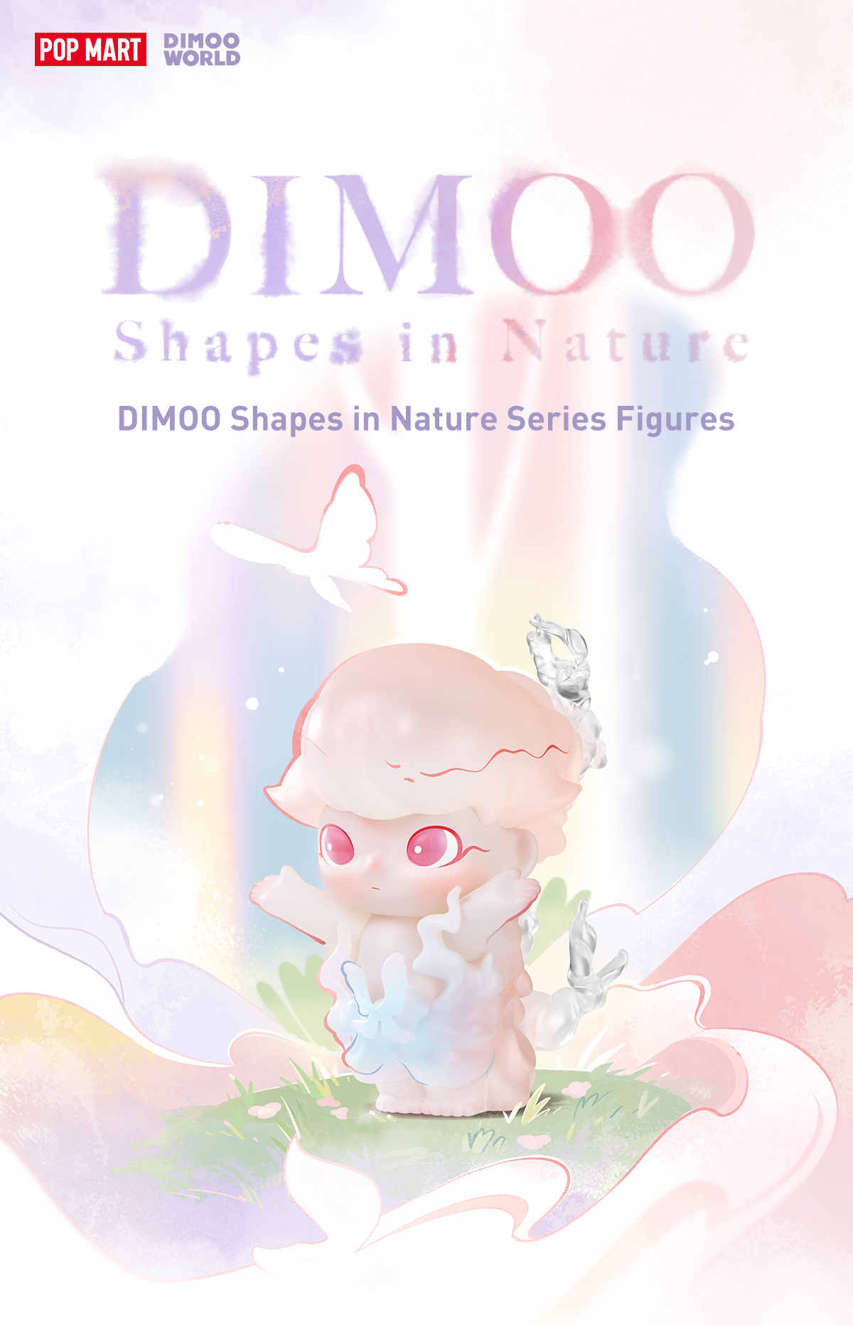 DIMOO Shapes in Nature Series Figures - POP MART (Australia)