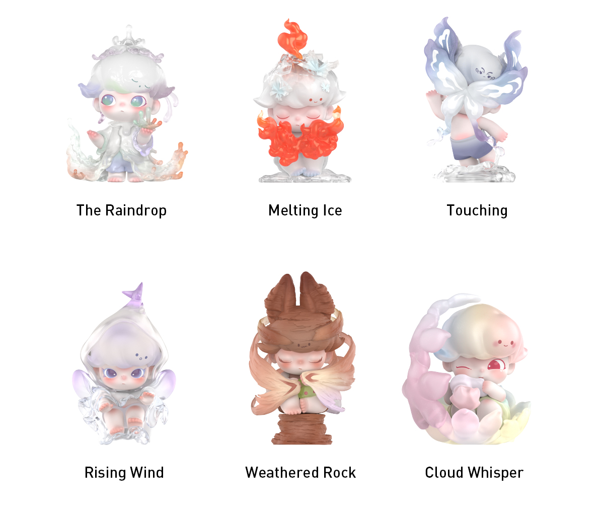 DIMO0 Shapes in Nature シリーズ　アソートBOX DIMOO Shapes in Nature Series Figures, Blind Box – WHOOPEA