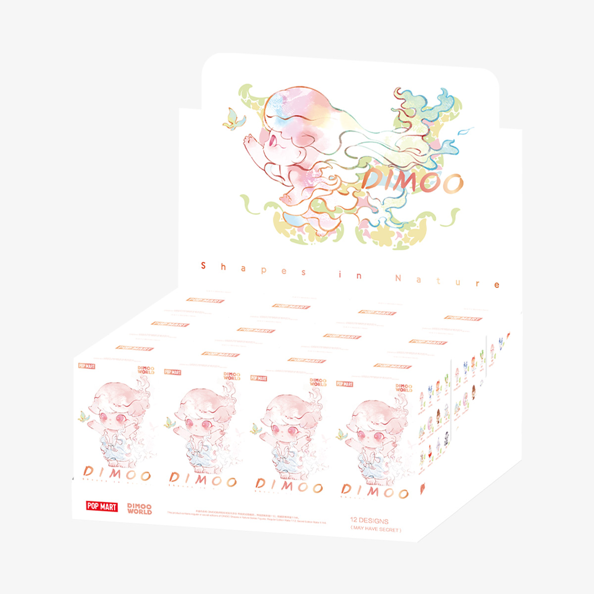 DIMOO Shapes in Nature シリーズ アソートボックス Dimoo Shapes In Nature Series - 自然的形状系列 – Art Toy Familia