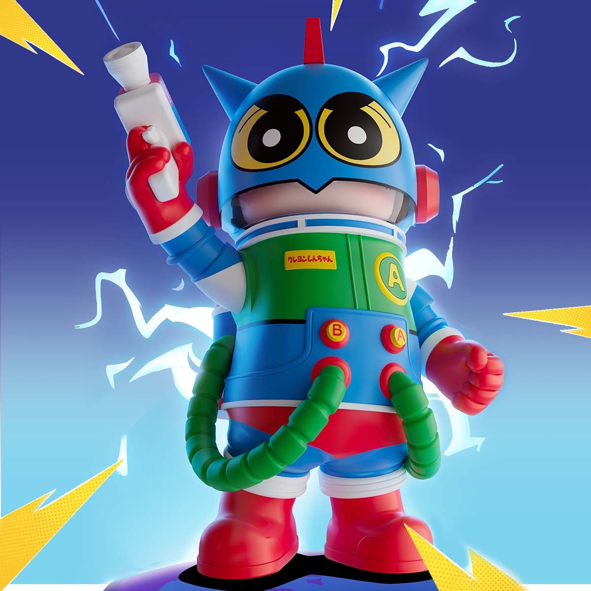 MEGASPACEMOLLY スペースモリー400%+100%クレヨンしんちゃん MEGA SPACE MOLLY 400%+100% クレヨンしんちゃん - POP MART (Japan)