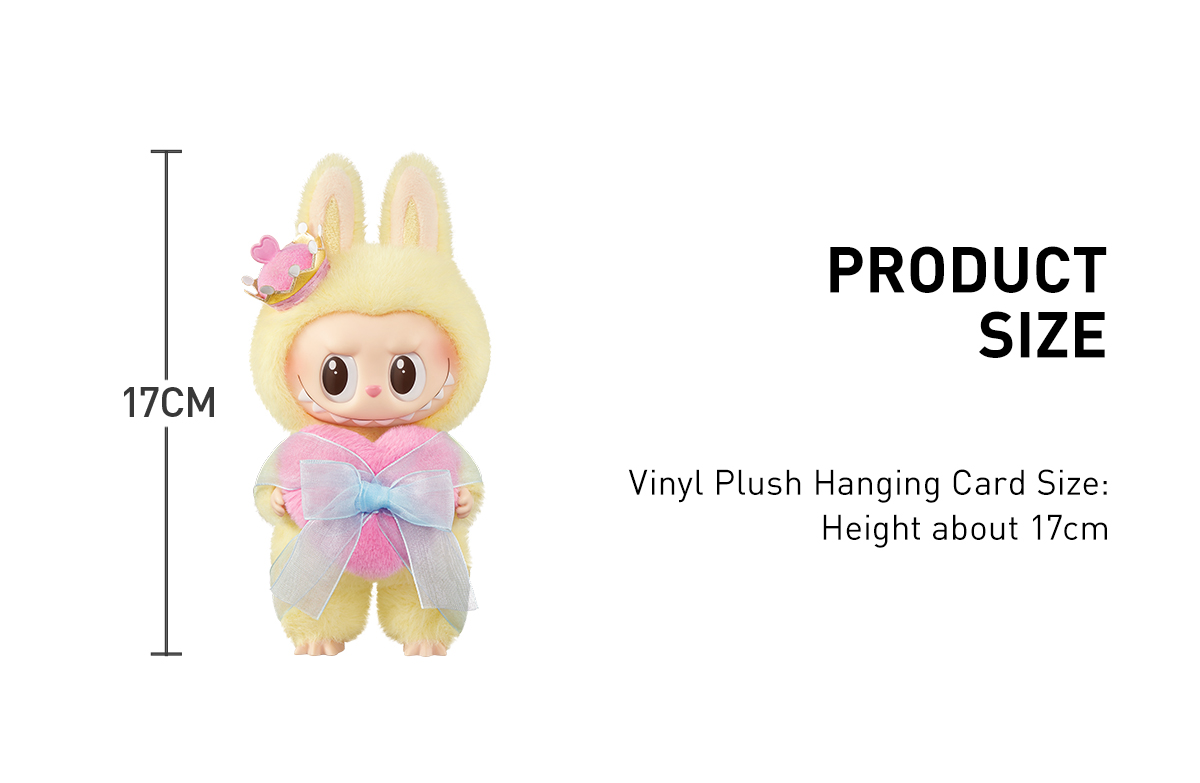 THE MONSTERS Let's Checkmate Series-Vinyl Plush Hanging Card