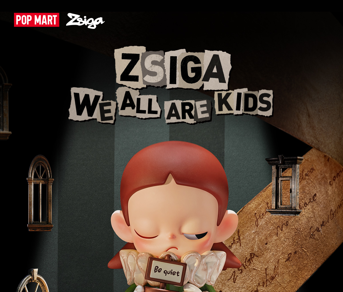 Zsiga We All Are Kids Series Figures - POP MART (Singapore)
