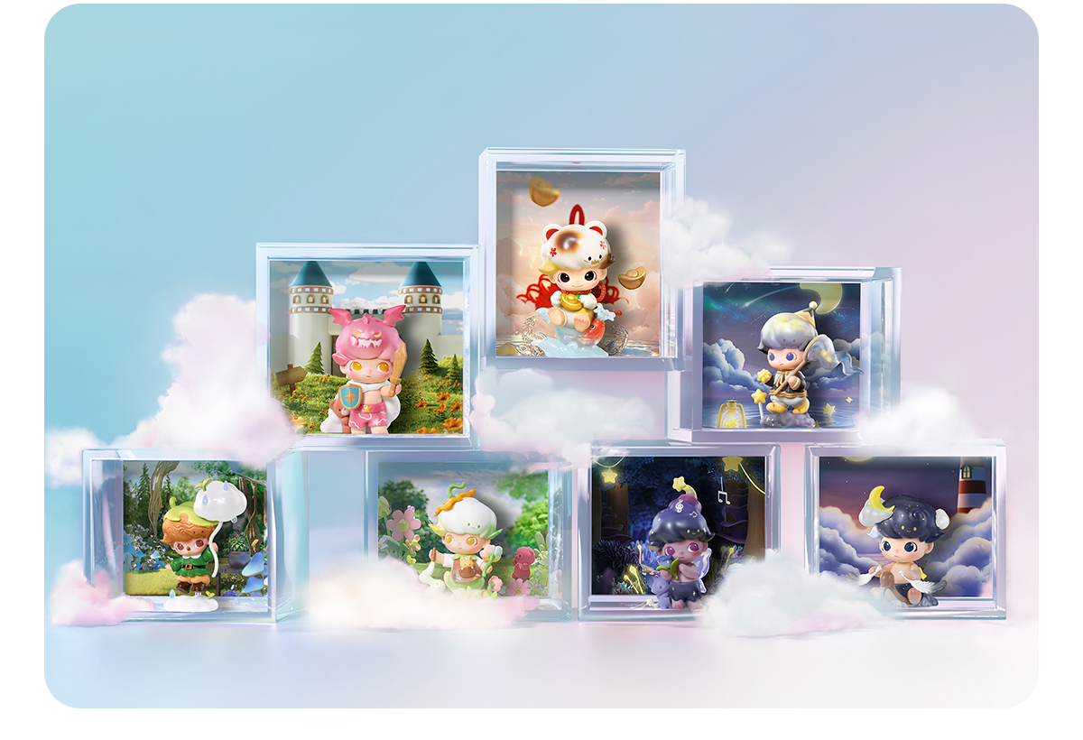 POPMART DIMOO Weaving Wondersシリーズなど6点 DIMOO Weaving Wonders Series Figures - POP MART (Australia)