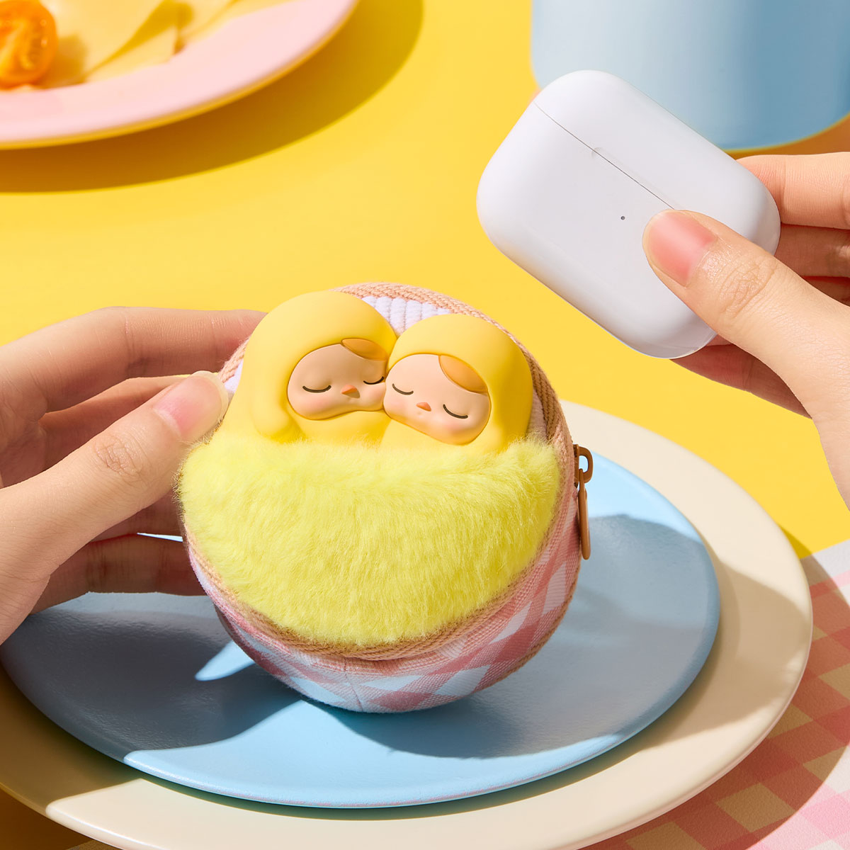 PUCKY EGGイヤホンケース PUCKY Egg Beanie シリーズ イヤホンケース - POP MART (France)