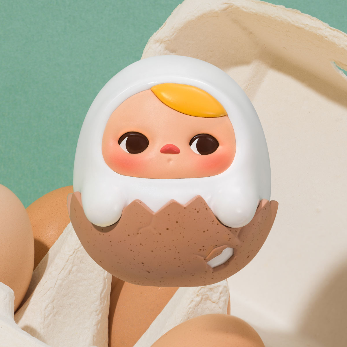 PUCKY Egg Beanieシリーズ - POP MART (Japan)