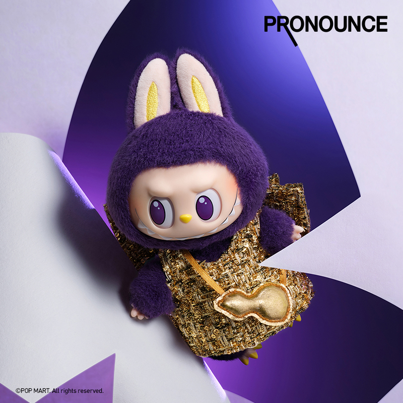 LABUBU × PRONOUNCE - WINGS OF FORTUNE Labubu × Pronounce Wings Of Fortune Vinyl Plush Hanging Card