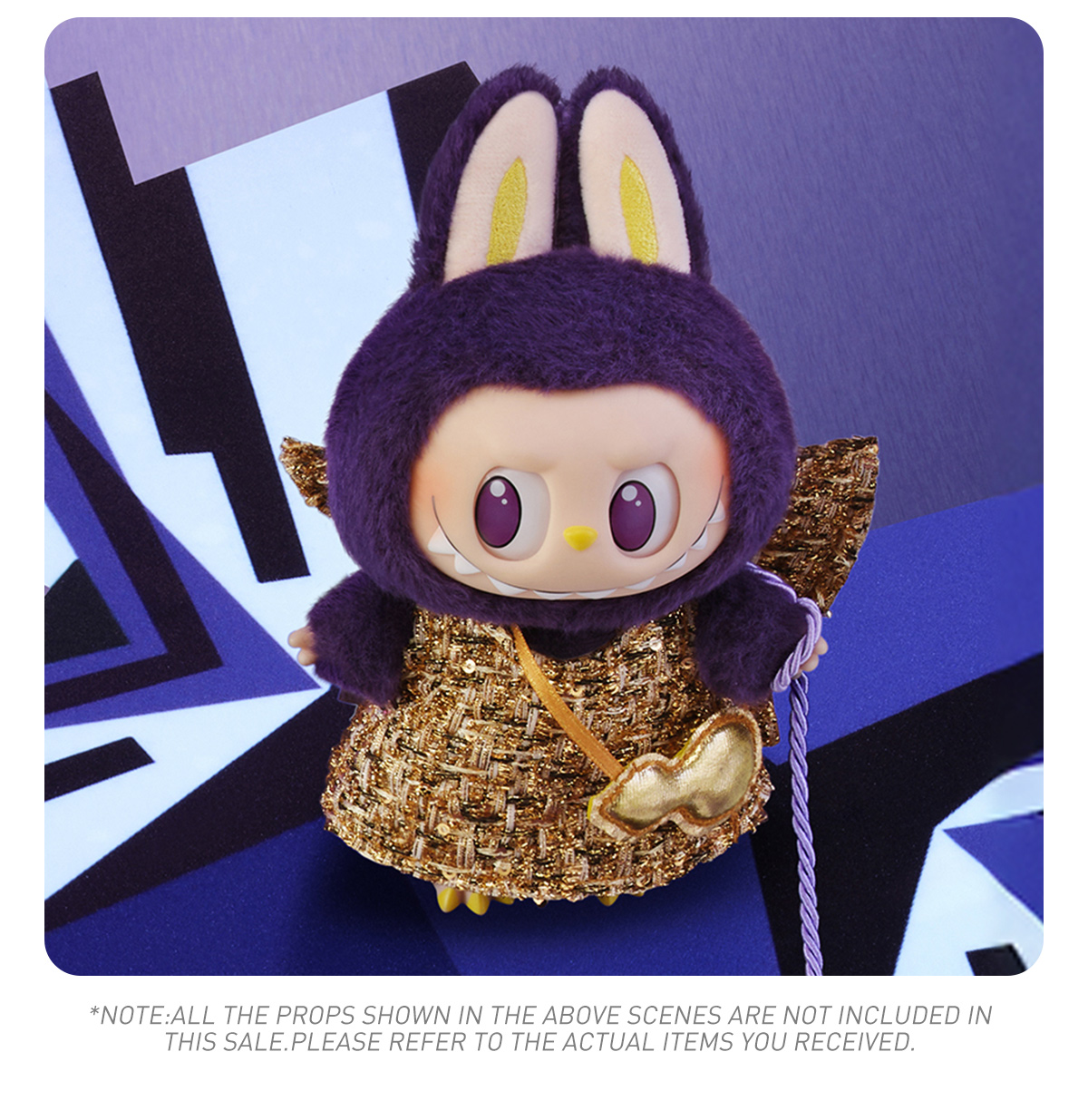 LABUBU × PRONOUNCE - WINGS OF FORTUNE Vinyl Plush Hanging