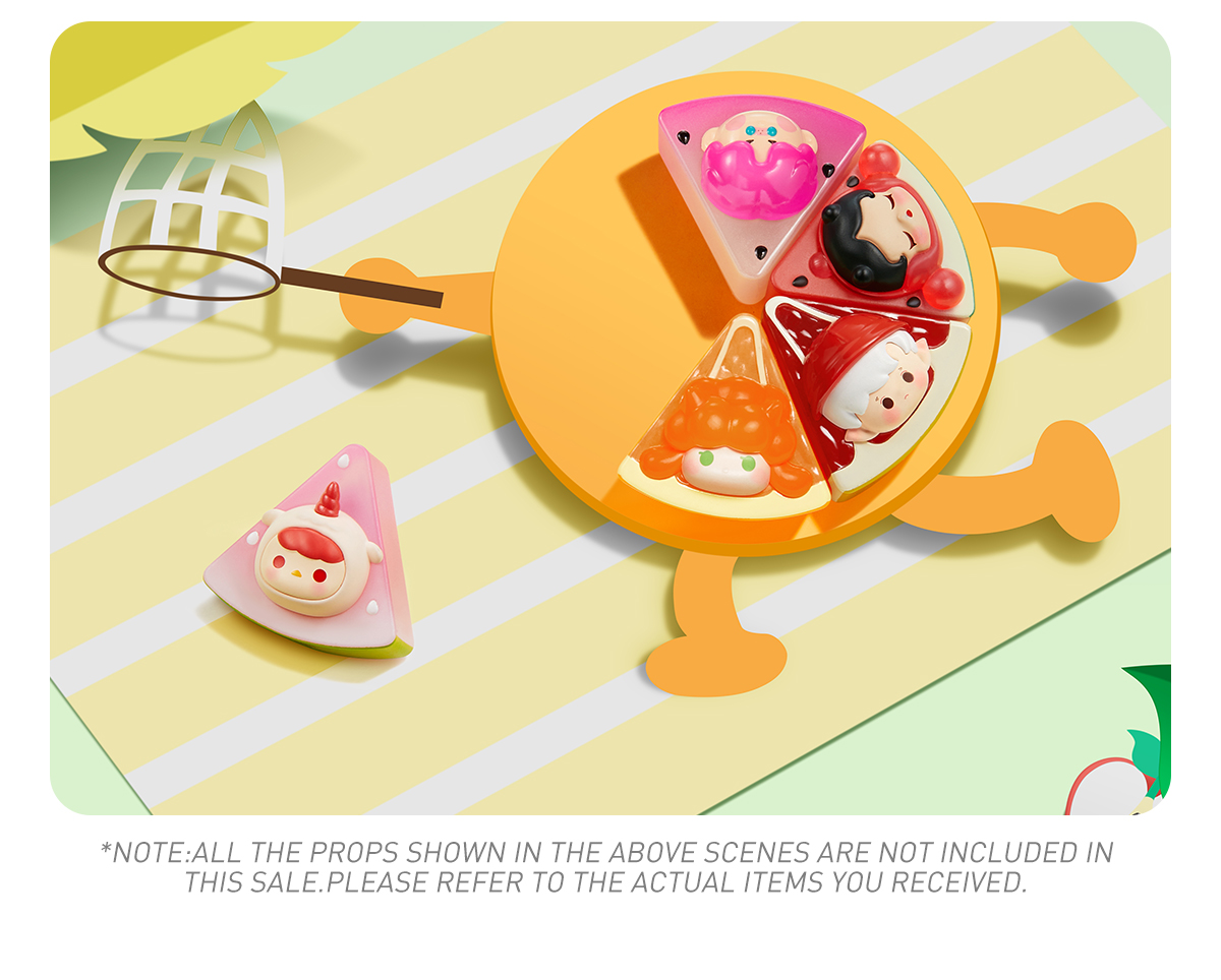 ぽてと ポップマート4点セット POP BEAN Fruit Platter シリーズ - POP MART (Japan)