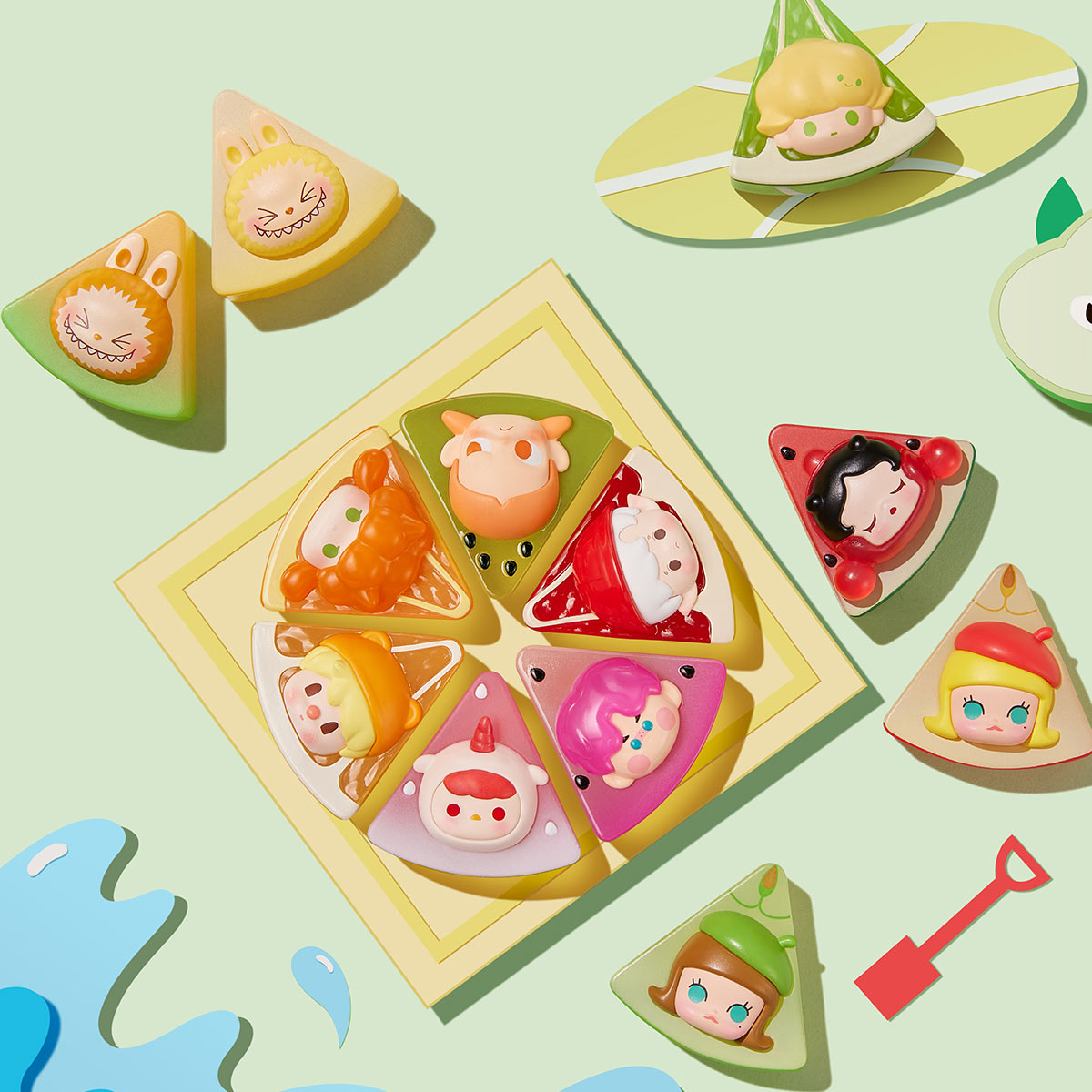 POP BEAN Fruit Platter シリーズ - POP MART (Japan)