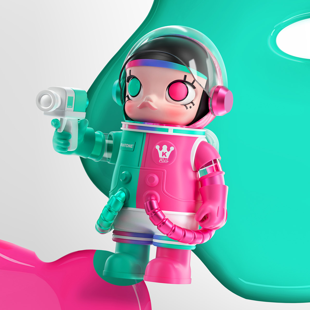 その他 MEGA SPACE MOLLY 1000% PANTONE MEGA SPACE MOLLY 1000% PANTONE - POP MART (Australia)