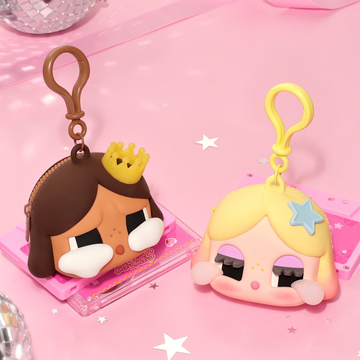 【店舗購入】POPMART shinyshiny イヤホンケース CRYBABY SHINY SHINY シリーズ イヤホンケース - POP MART (Japan)