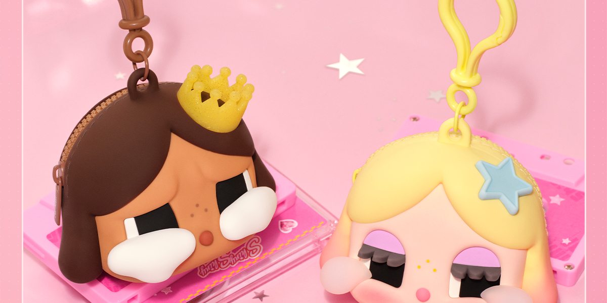 CRYBABY SHINY SHINY 正規品 ケース　ゴールド ポップマート CRYBABY SHINY SHINY Series-Earphone Case - POP MART (Macao