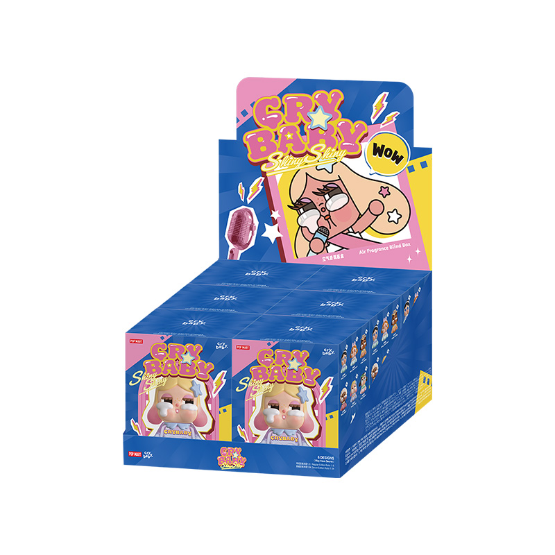 CRYBABY SHINY SHINY Pop mart エアーフレグランス Crybaby Shiny Shiny Series Air Fragrance Confirmation Blind